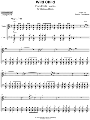 Wild Child - Violin & Cello