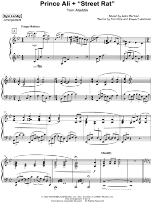 Prince Ali + "Street Rat"