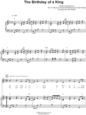 The Birthday of a King