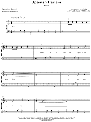 Spanish Harlem [easy]