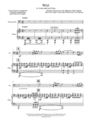 Wild - Cello & Piano