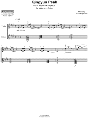 Qingyun Peak - Violin & Guitar