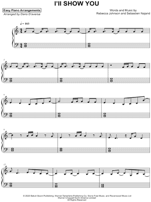 I'LL SHOW YOU [easy]