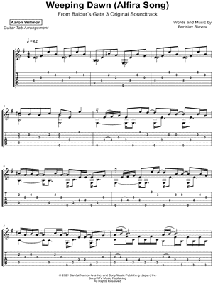 Weeping Dawn (Alfira Song)