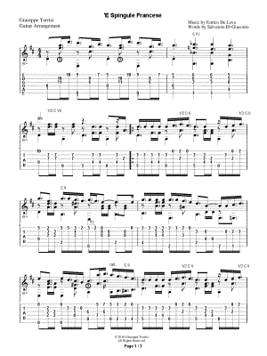 'E Spingule Francese