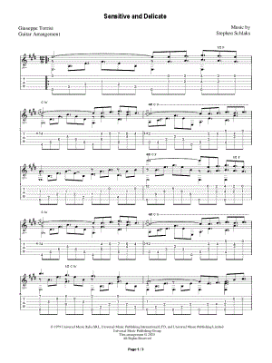 Sensitive and Delicate