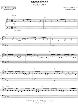 sometimes [super easy]