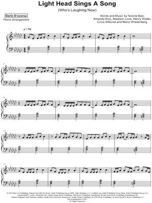 Light Head Sings a Song (Who's Laughing Now)