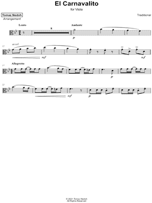 El Carnavalito - Viola