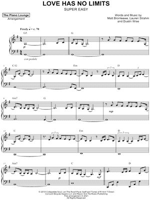 Love Has No Limits [super easy]