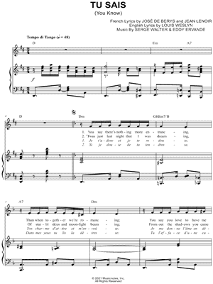 Tu Sais