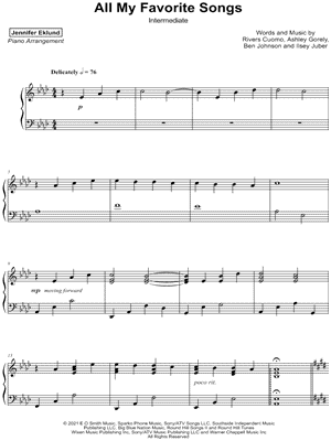 All My Favorite Songs [intermediate]