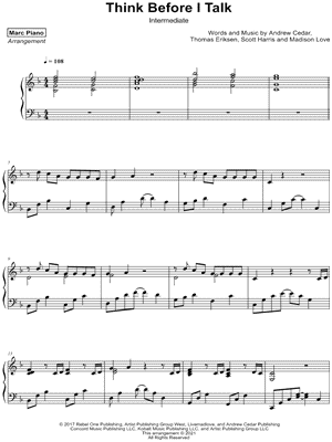 Think Before I Talk [intermediate]