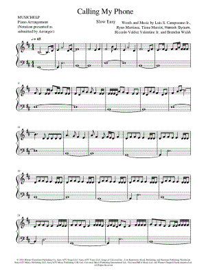 Calling My Phone [slow easy]