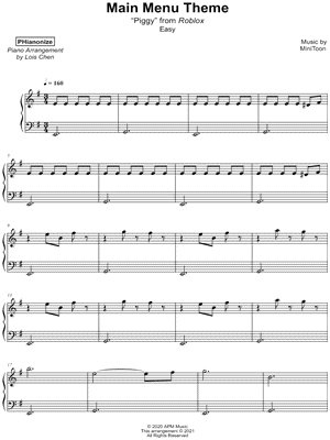 Main Menu Theme from Piggy (ROBLOX video game) [easy]