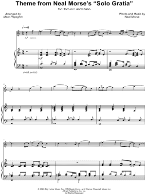 Theme from Neal Morse's Sola Gratia - French Horn & Piano