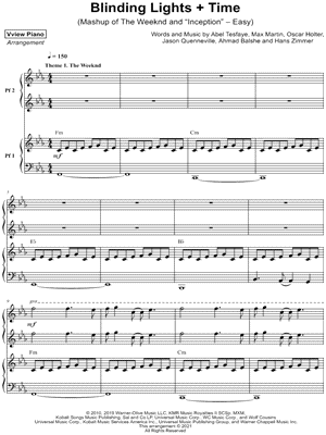 Blinding Lights + Time [easy]