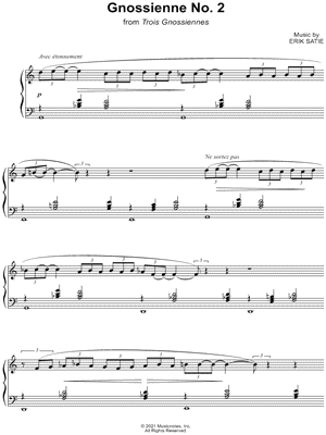 Gnossienne No. 2