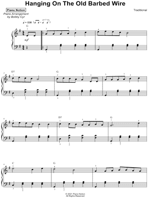 Hanging on the Old Barbed Wire