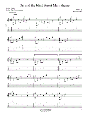 Main Theme from Ori and the Blind Forest