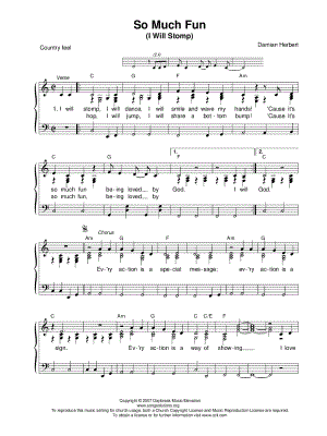 So Much Fun (I Will Stomp)