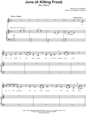 June (A Killing Frost)