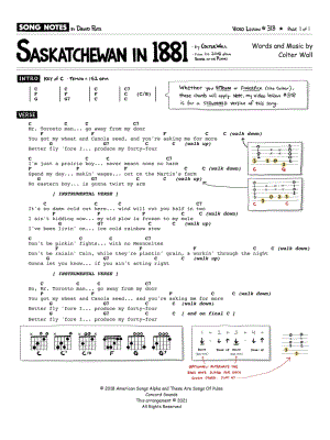 Saskatchewan in 1881