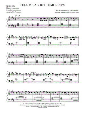 TELL ME ABOUT TOMORROW