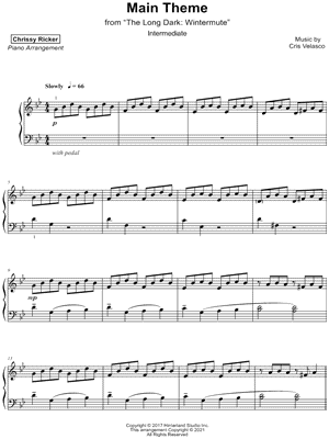 Main Theme from The Long Dark: Wintermute [intermediate]