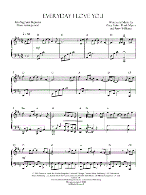 Every Day I Love You