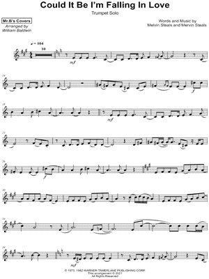 Could It Be I'm Falling in Love