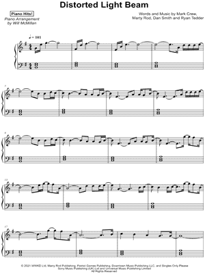 Distorted Light Beam