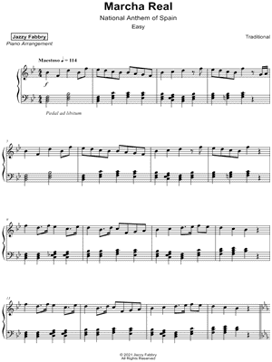Marcha Real [easy]