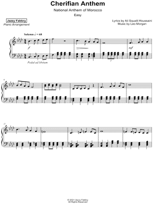 Cherifian Anthem [easy]