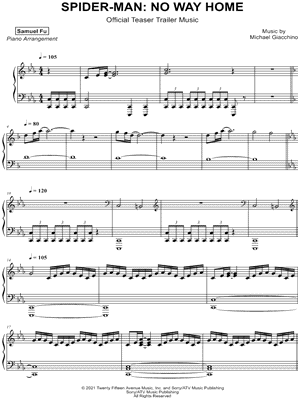 Spider-Man: No Way Home - Teaser Trailer Theme