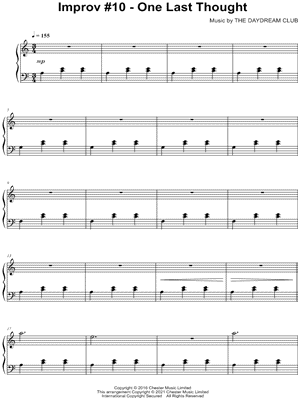 Improv #10 - One Last Thought