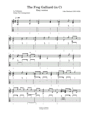 The Frog Galliard [easy]