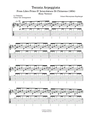 Toccata Arpeggiata [easy]