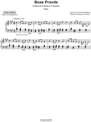 Boze Pravde [easy]
