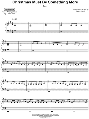 Christmas Must Be Something More [easy]