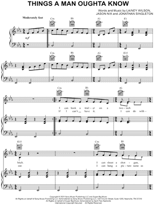 Things a Man Oughta Know