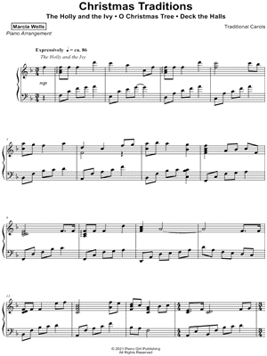 Christmas Traditions (The Holly and the Ivy, O Christmas Tree, Deck the Halls)