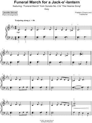 Funeral March for a Jack-o'-Lantern [easy]