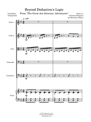 Beyond Deduction's Logic - String Quintet & Piano