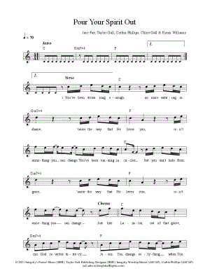 Pour Your Spirit Out