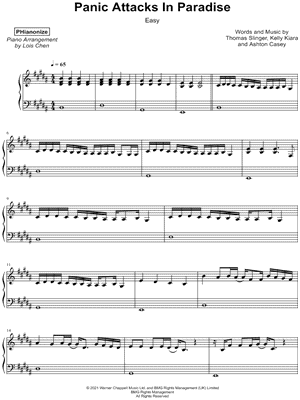 Panic Attacks in Paradise [easy]