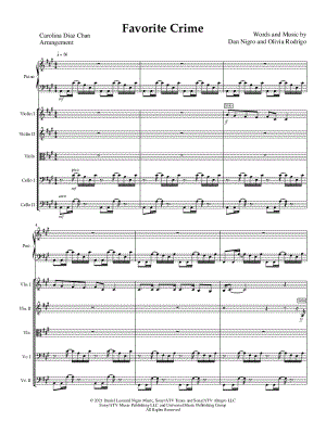 favorite crime - String Quintet & Piano