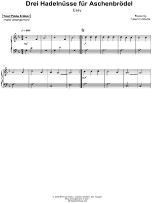 Drei Nüsse für Aschenbrödel [easy]