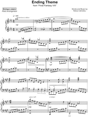 Ending Theme from Final Fantasy VIII