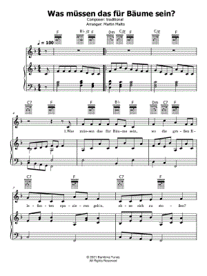 Was müssen das für Bäume sein?